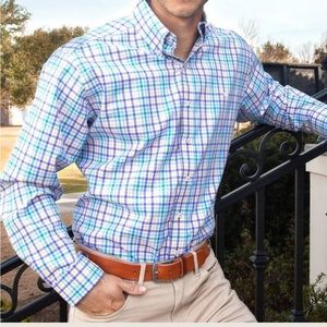 Southern Marsh Button Down - Mardi Gras Colors
